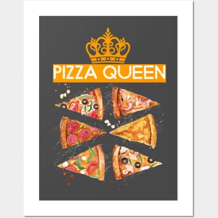 Pizza Queen Posters and Art